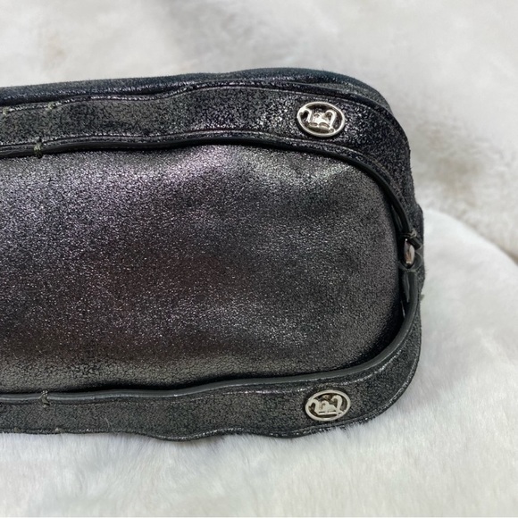 Juicy Couture Vintage Gray Metallic Shoulder purse - Picture 14 of 16
